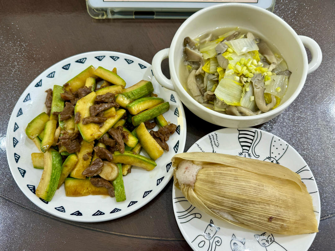 瘦身减脂干净饮食-西葫芦牛肉