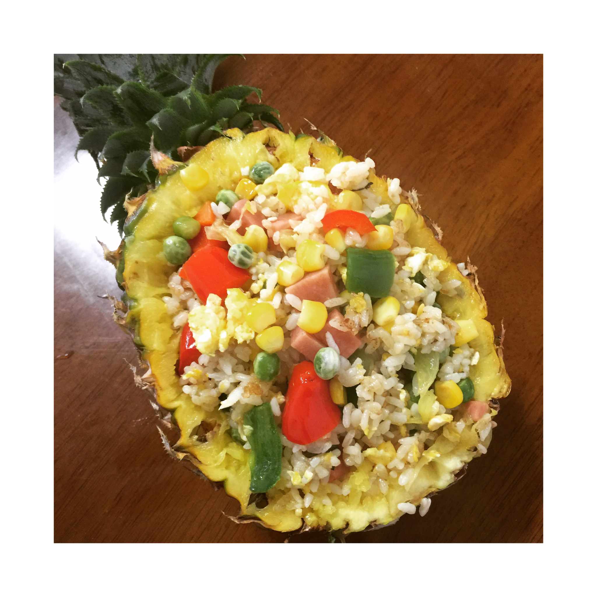 培根菠萝饭