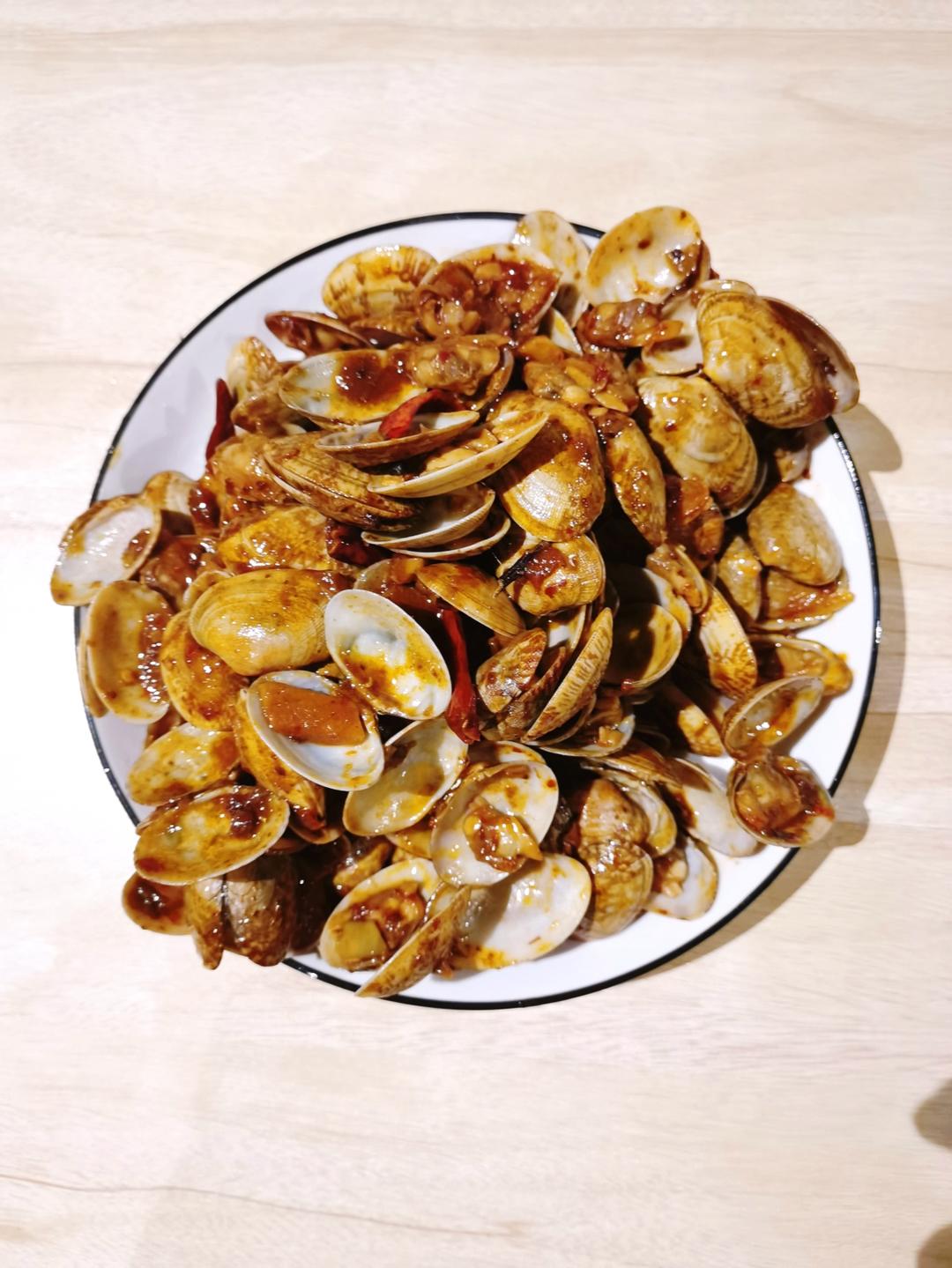 爆炒花蛤