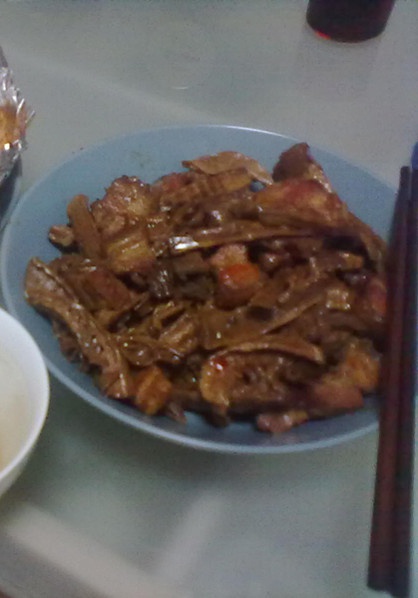 笋干烧肉