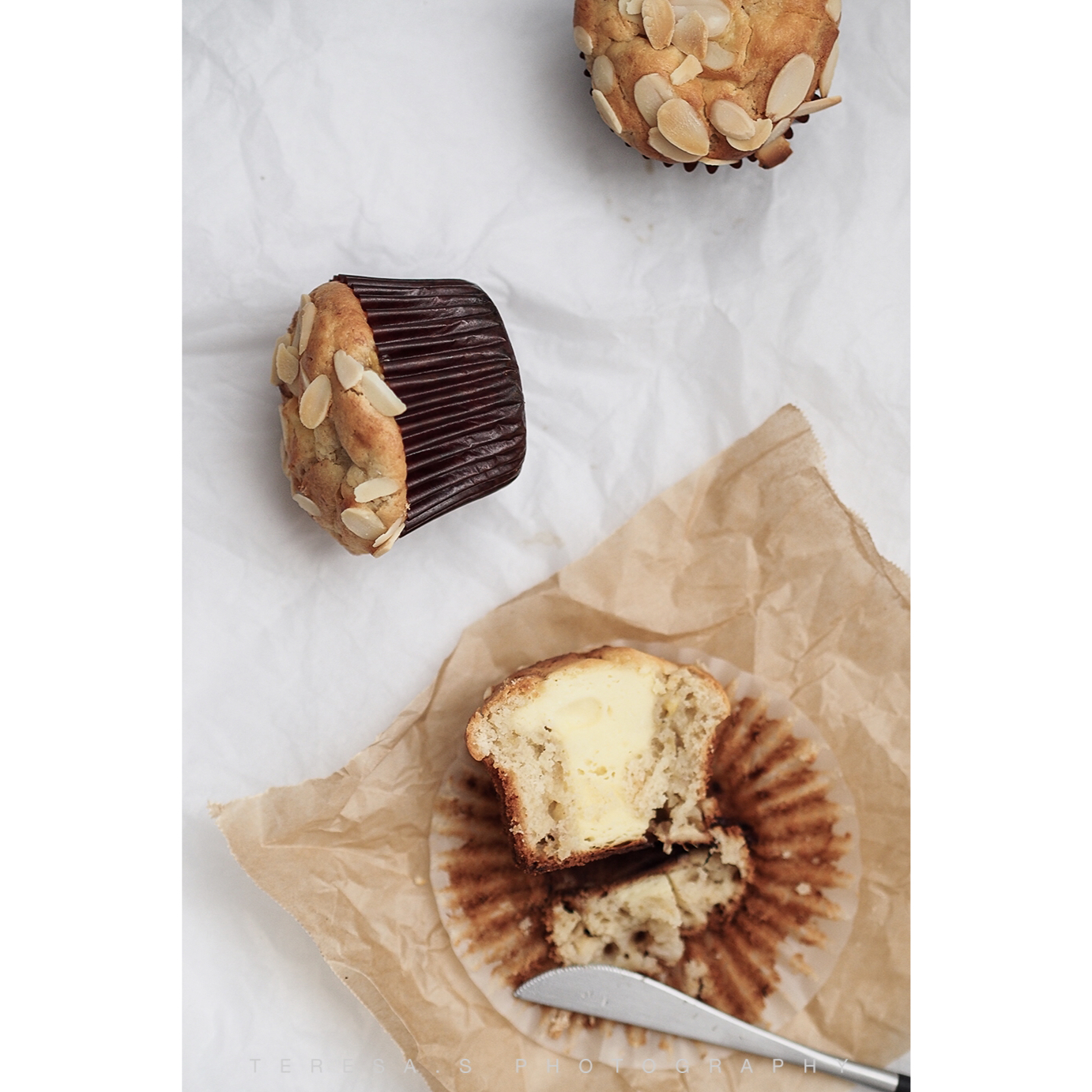 软心乳酪香蕉马芬<Banana Cream Cheese Muffins>