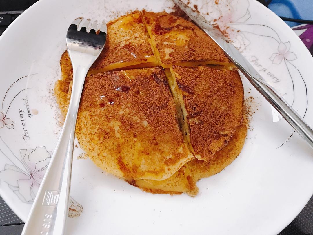 无油无泡打粉版松饼  简单美味pancake