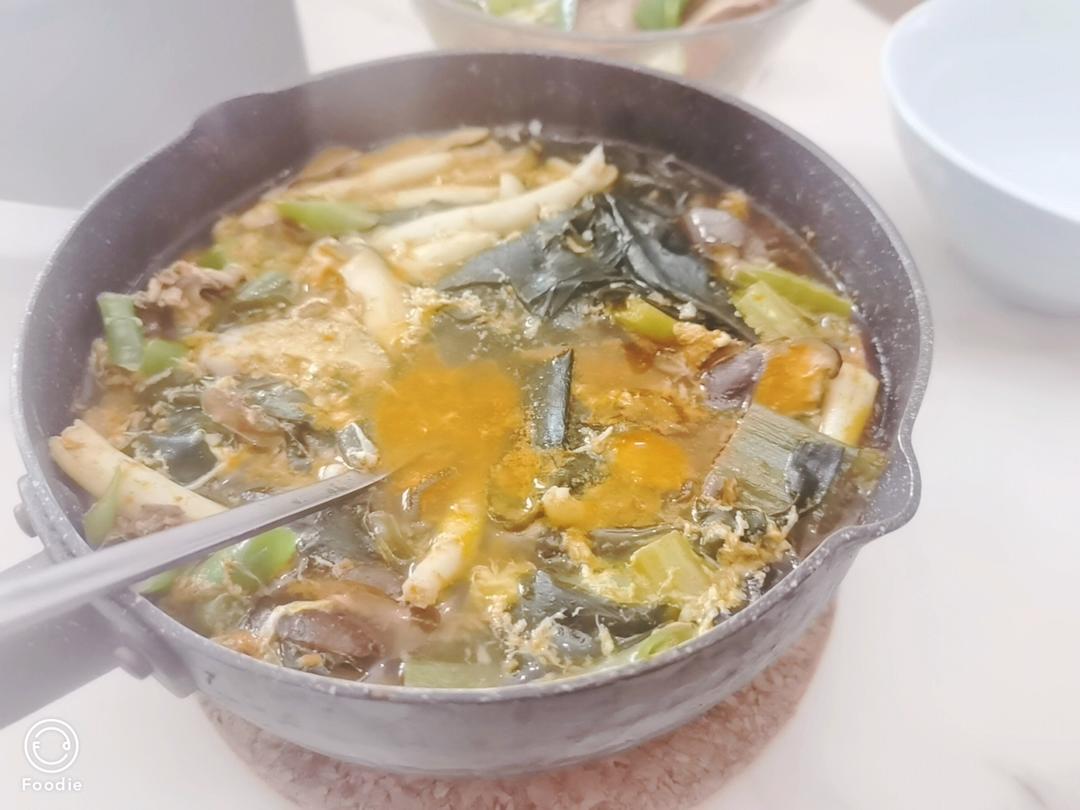 육개장白钟元菜谱韩式辣牛肉汤