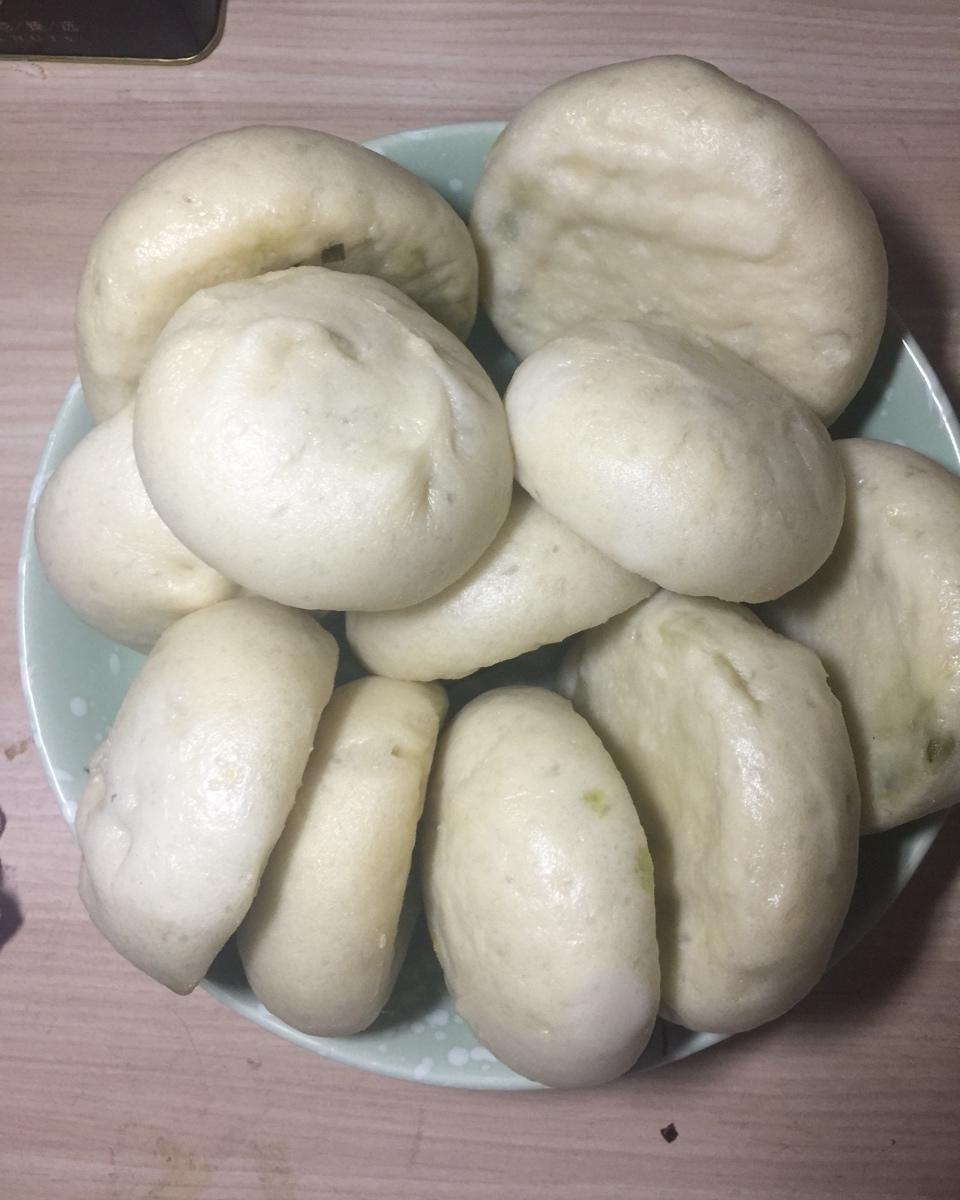 韭菜鸡蛋包子
