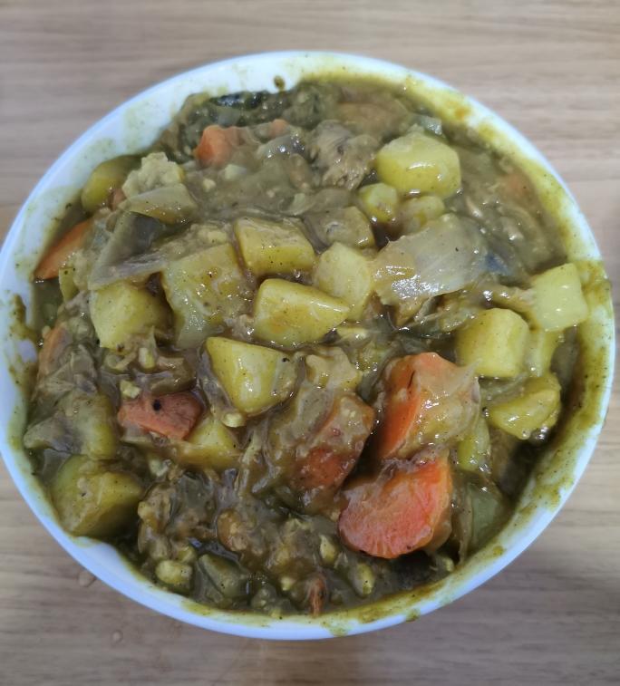 咖喱土豆牛腩