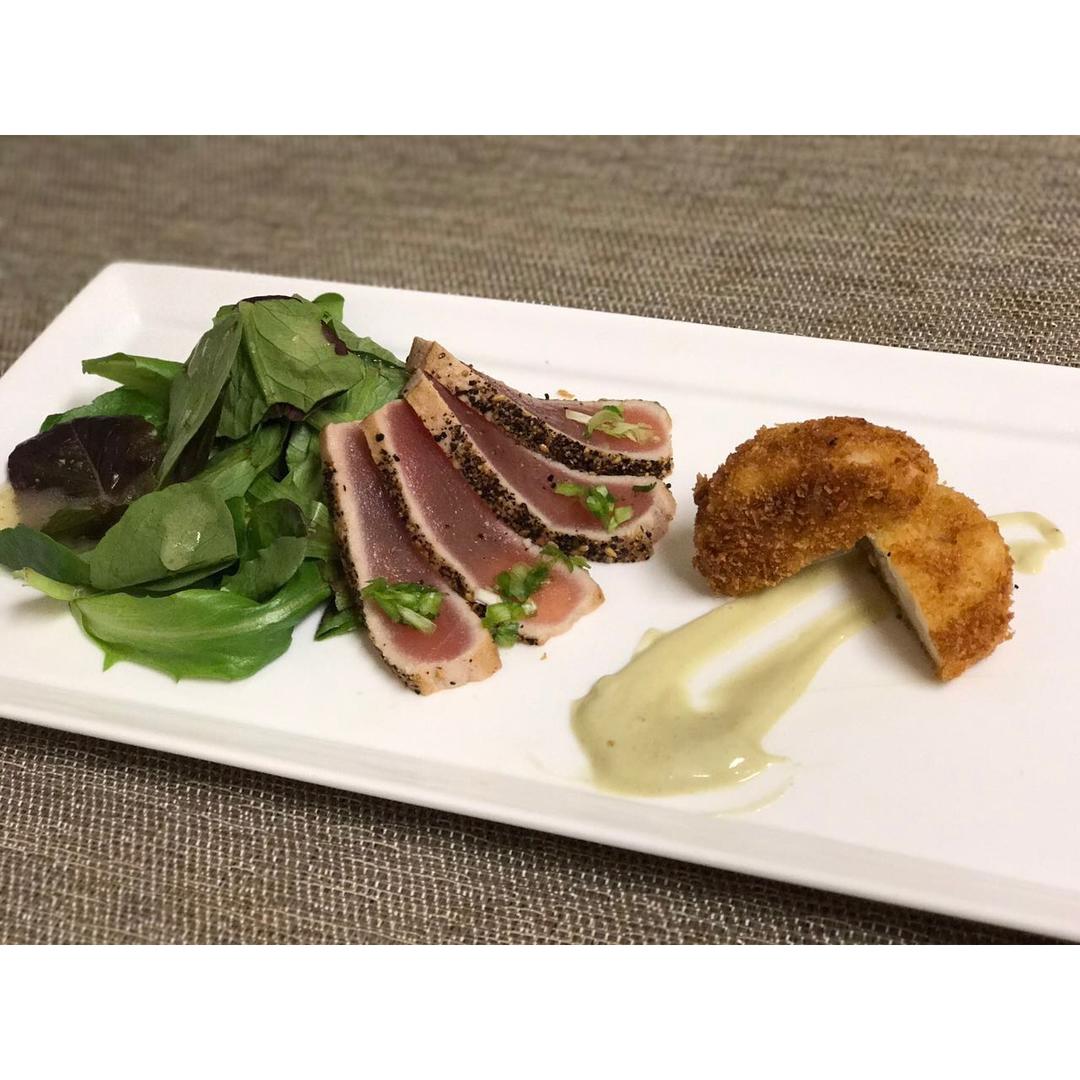 嫩煎金枪鱼Seared Ahi Tuna