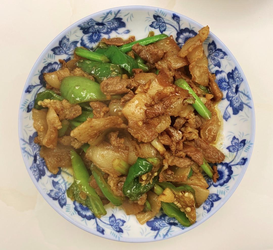 农家小炒肉【记忆中勾魂的油汤】