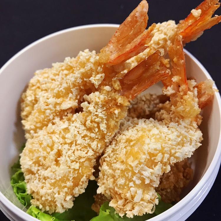 面包糠炸虾