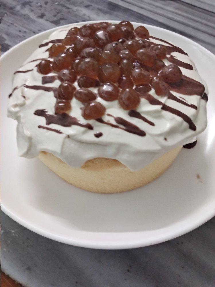 黑糖珍珠爆浆蛋糕