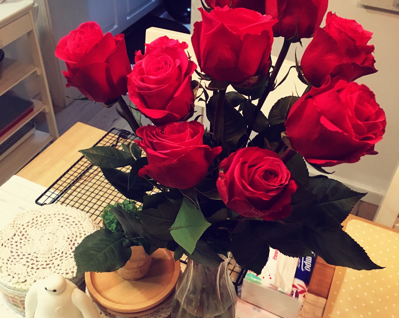 让你爱的玫瑰陪你更久～自制干玫瑰花束其实很简单的做法 步骤3