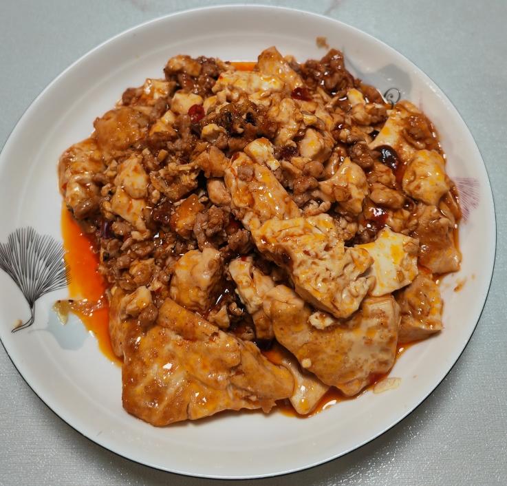 好吃又营养的锅香豆腐