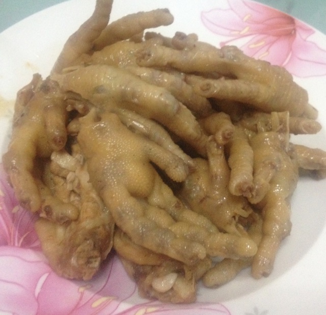 香辣卤鸡爪