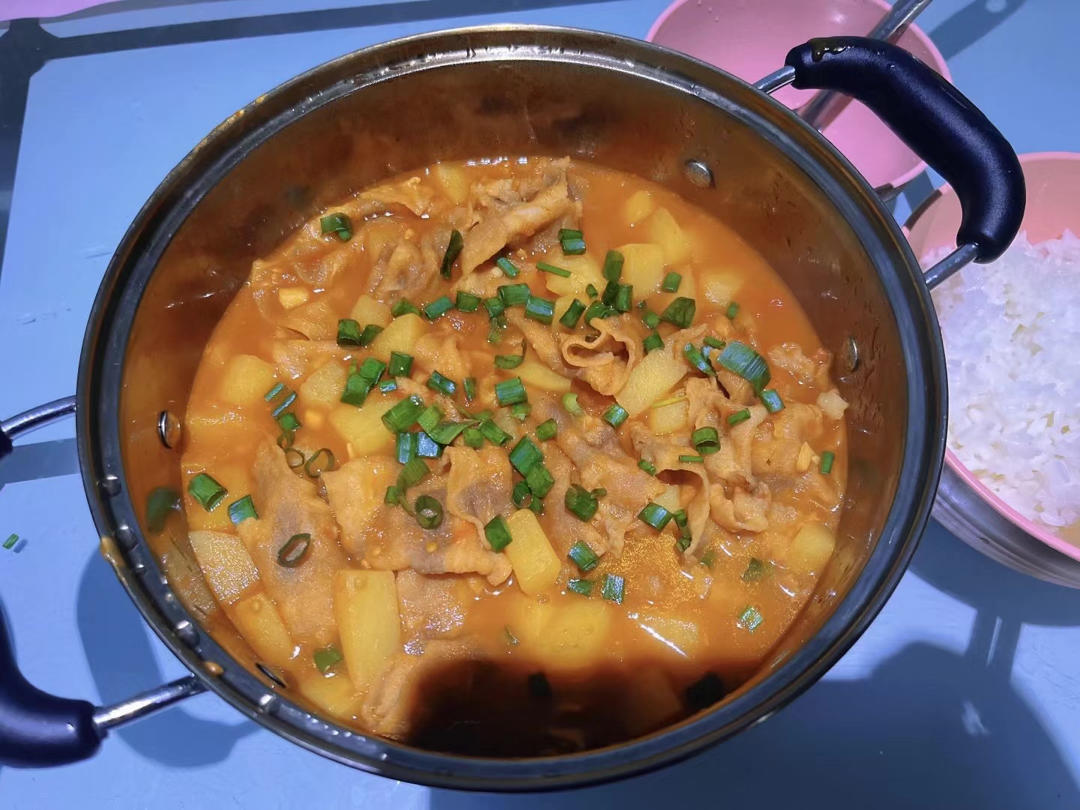 超开胃的番茄土豆肥牛汤‼️下米饭无敌了