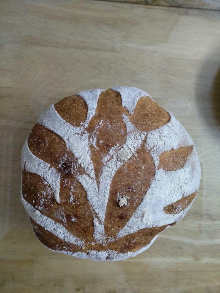 【保罗教你做面包】天然酵母面包（经典酸面包）