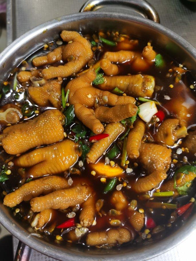 🍋柠檬百香果🌶️酸辣网红鸡爪