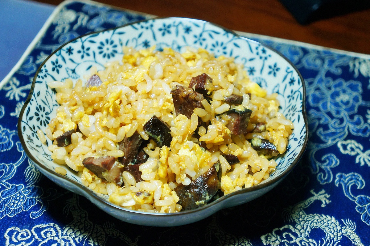 傻瓜版酱油炒饭