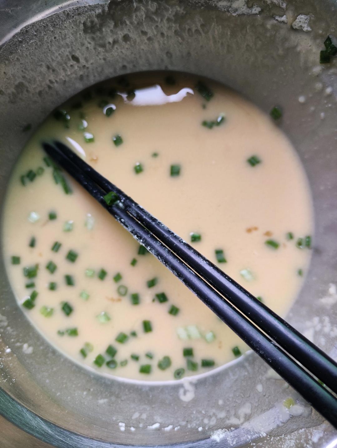 葱花蛋饼（快手营养早餐）