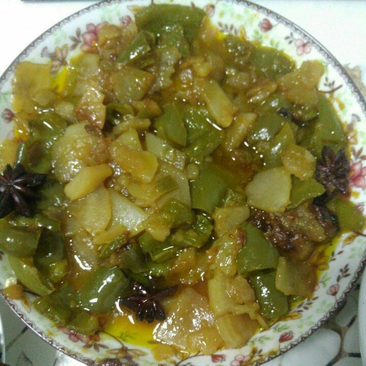 土豆片炒青椒（懒人清淡版）