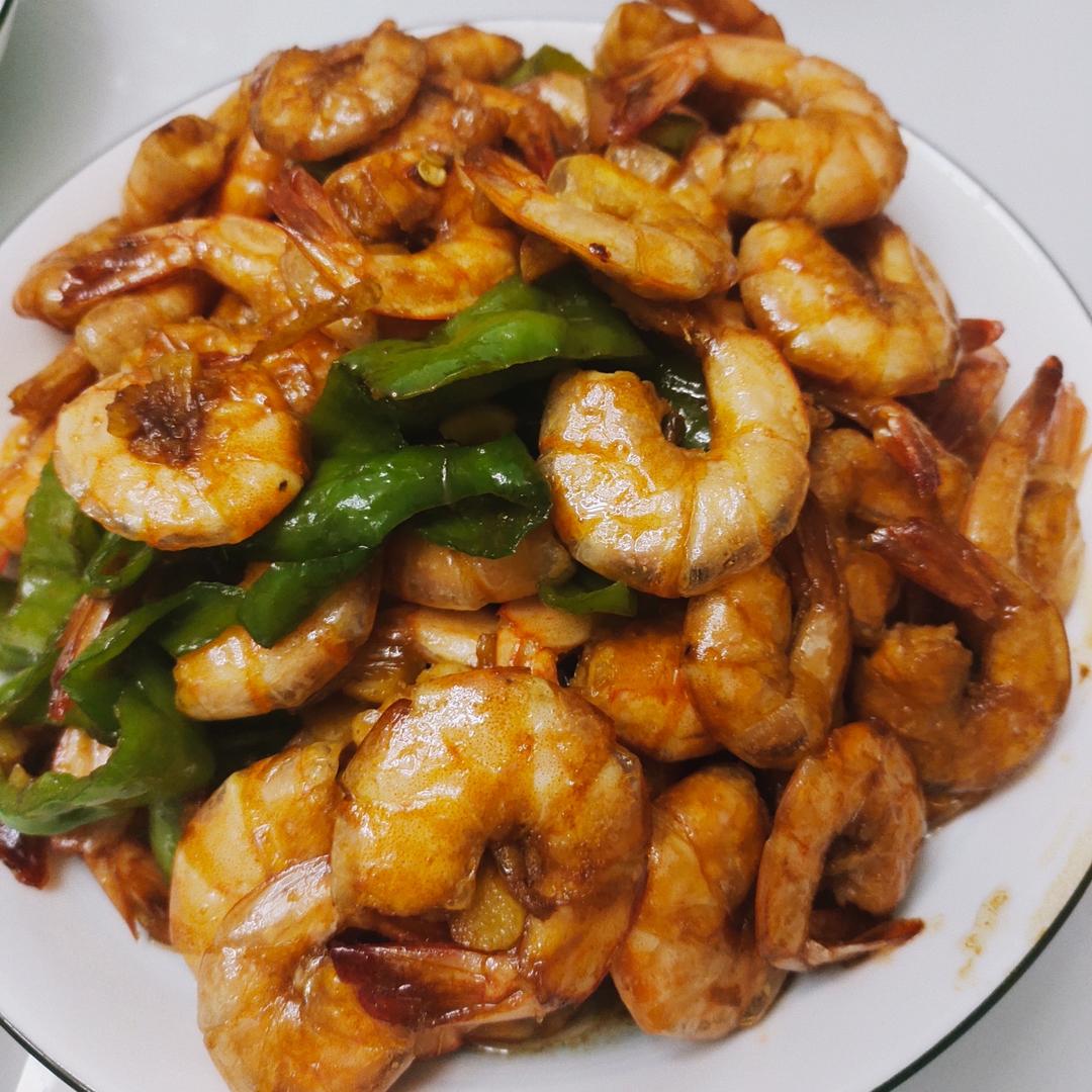家庭版油焖大虾