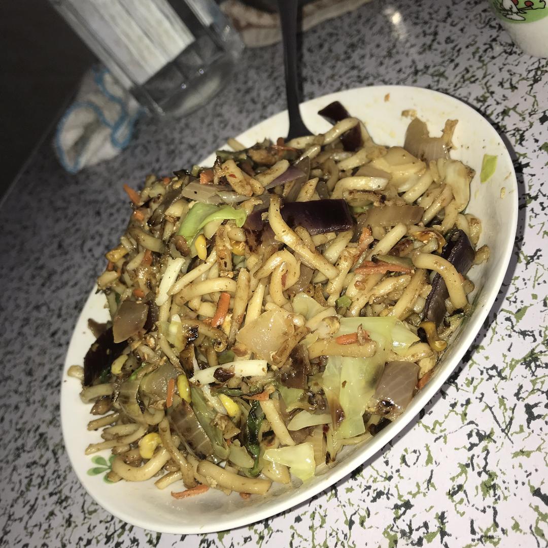 单人食-炒面的做法