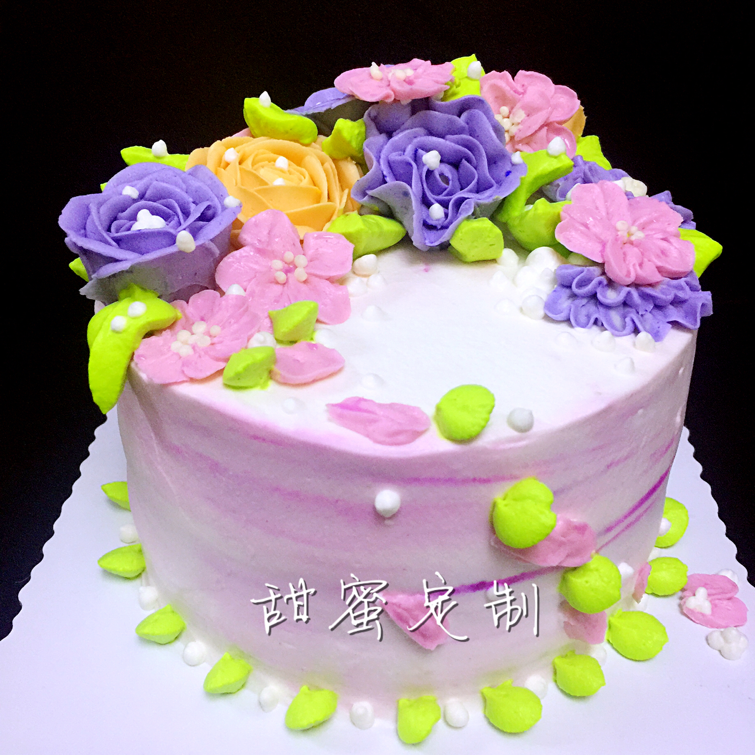 美人鱼迷糊芭比蛋糕