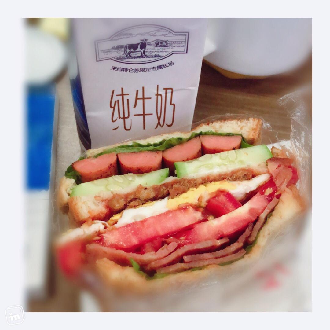 纯奶手撕吐司的做法 步骤1