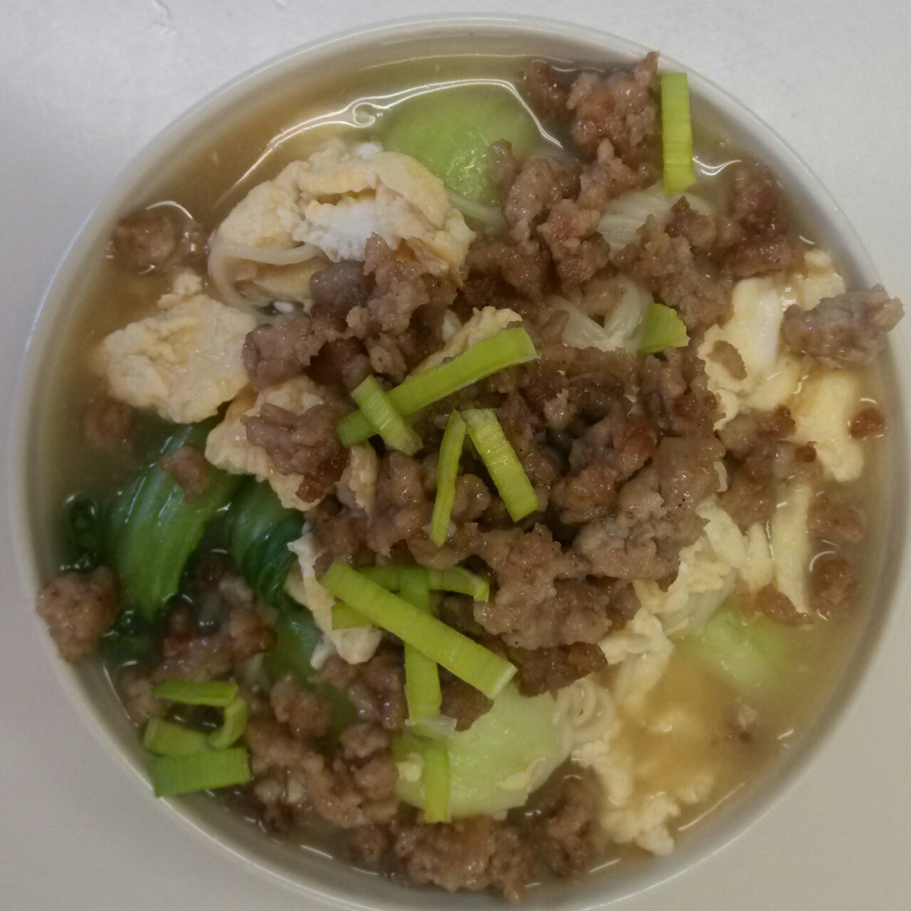 家常肉末面