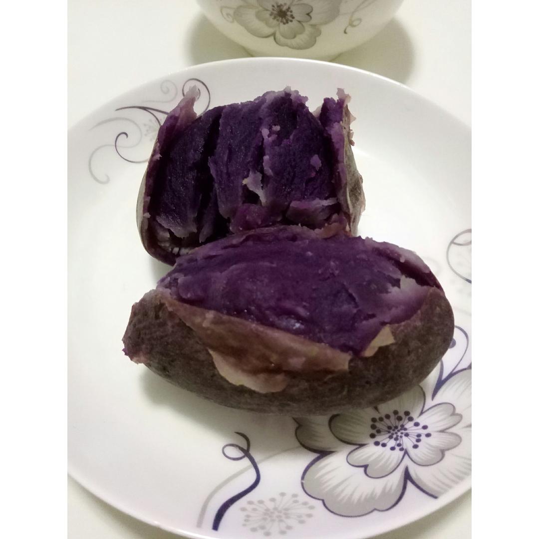 蒸紫薯