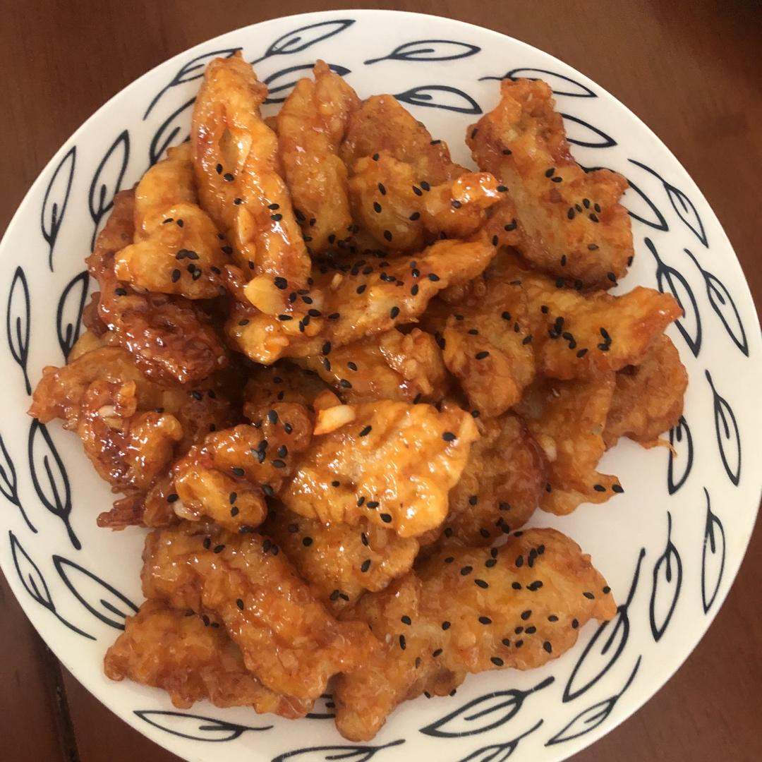 超简单的老妈牌糖醋里脊，比饭店好吃