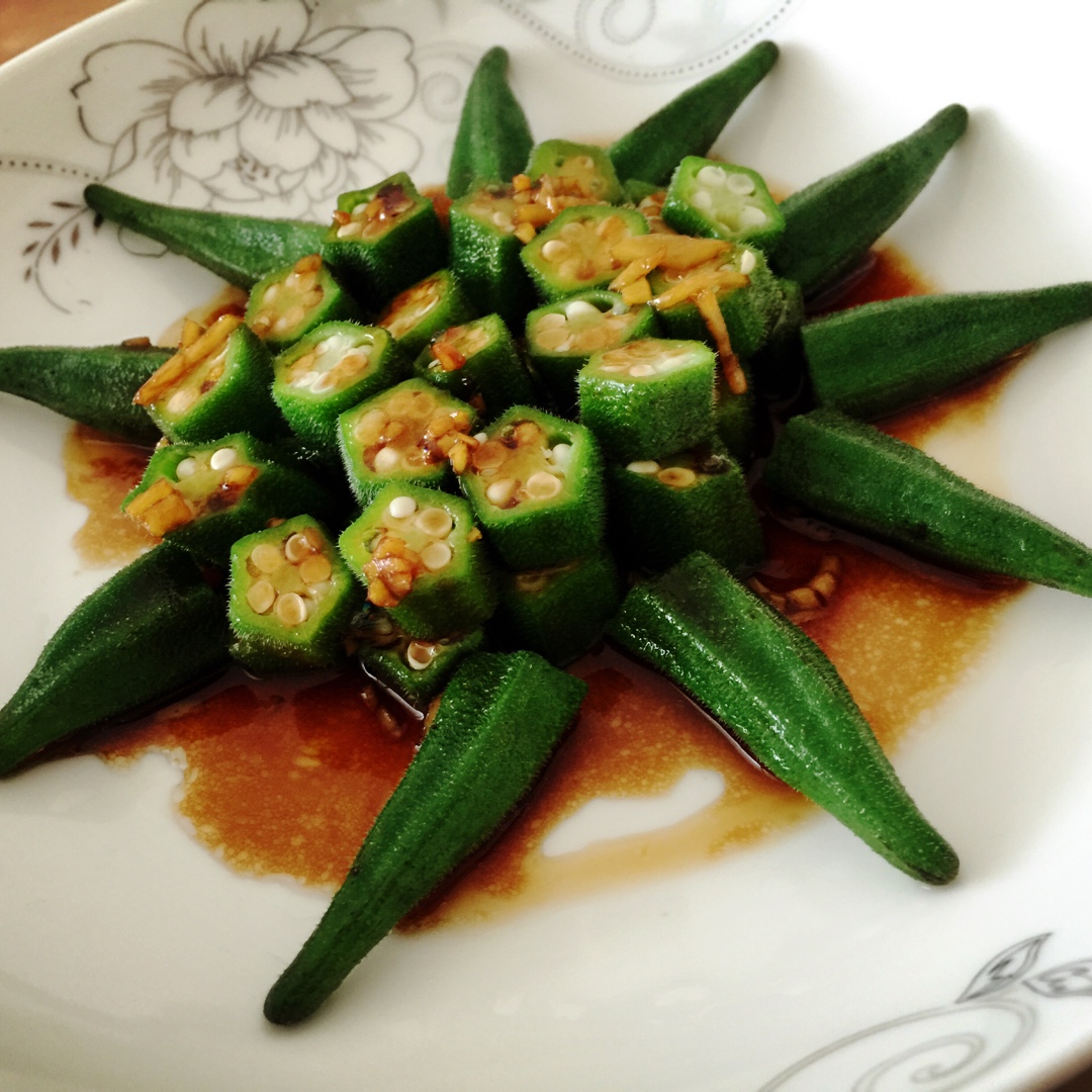 【白灼秋葵】清爽简单