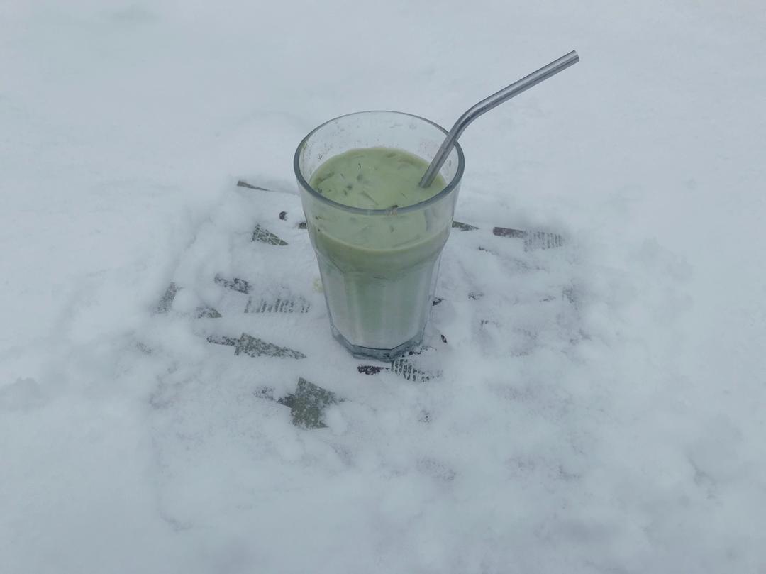 无糖抹茶拿铁