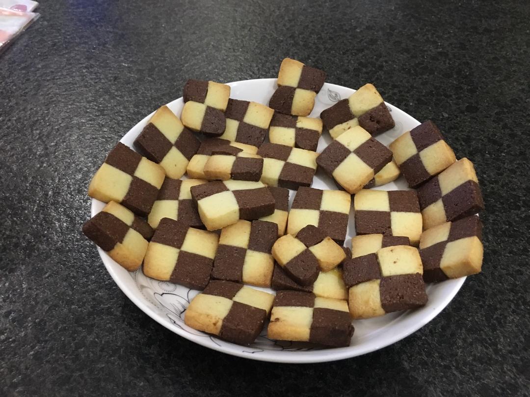棋格饼干