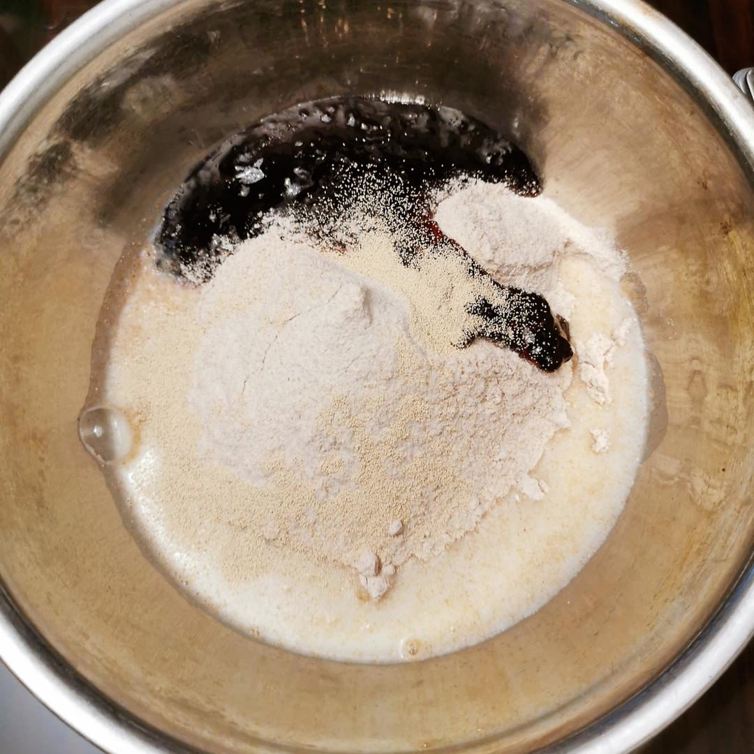 纯奶手撕吐司的做法 步骤1
