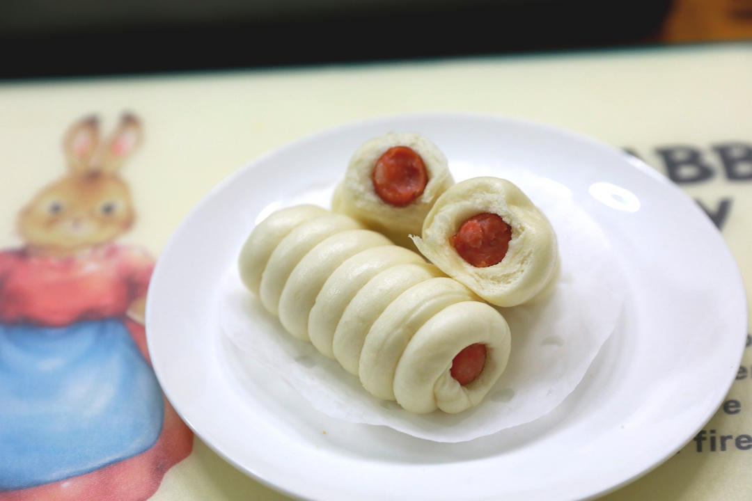 肠仔卷/香肠馒头（来一盘接地气的早餐）