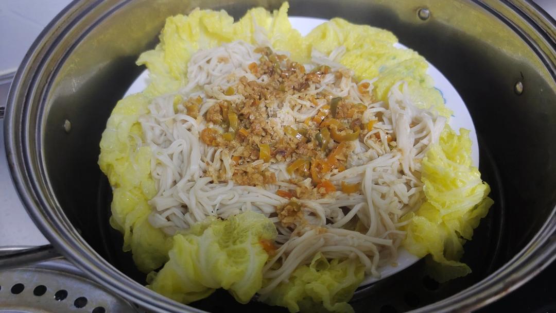 蒜蓉粉丝娃娃菜