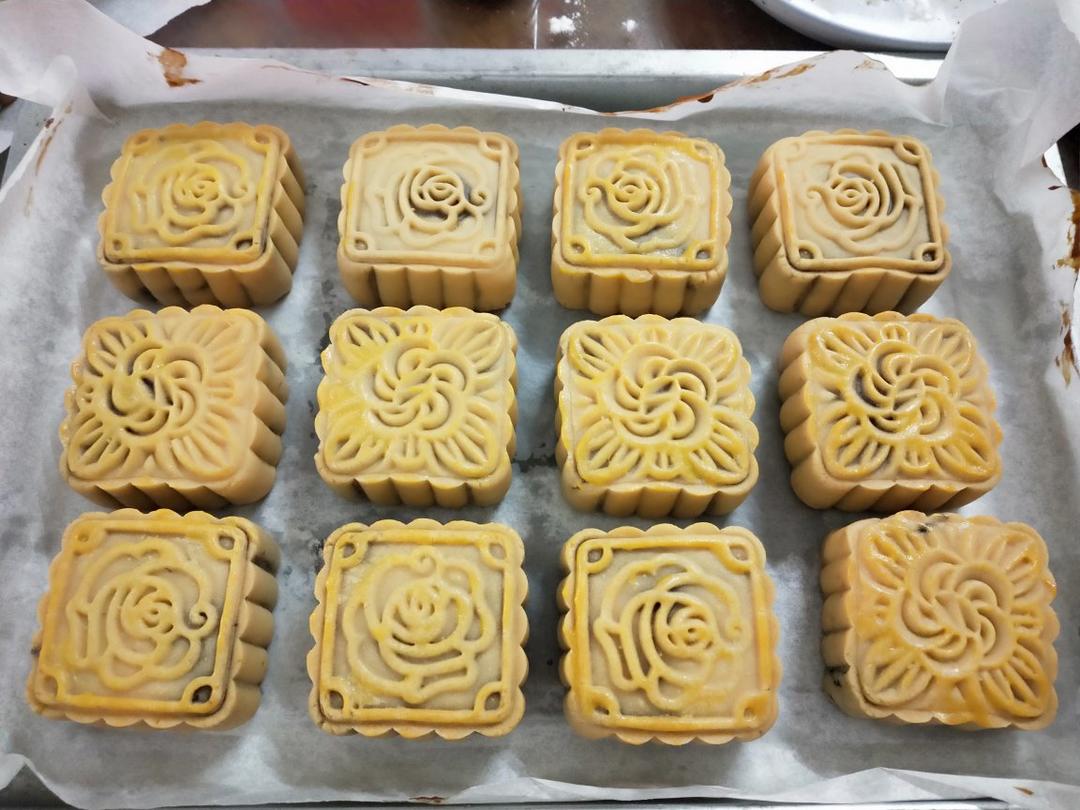 【终极版广式月饼配方】表皮油亮的秘诀！