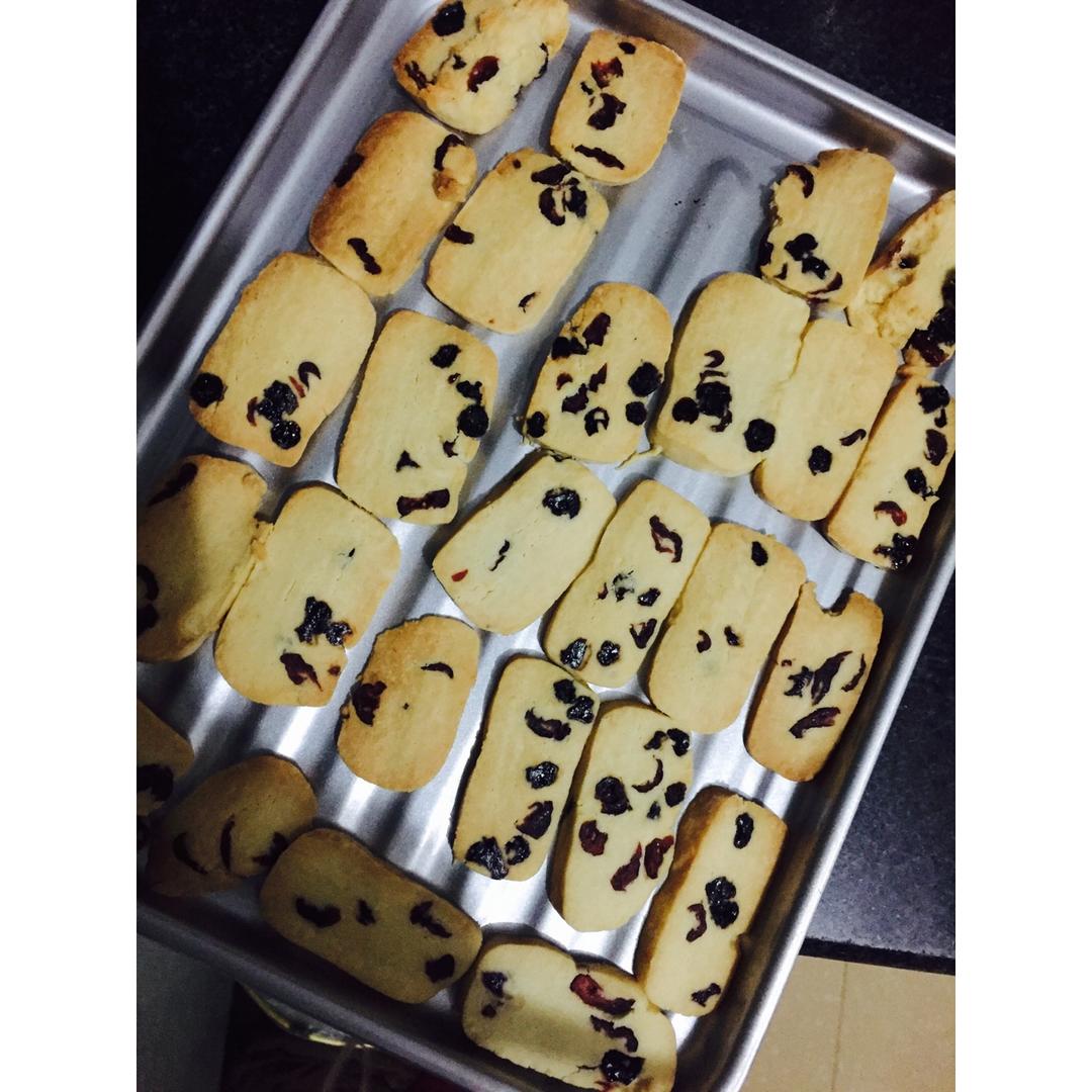 低糖少油版蔓越莓饼干