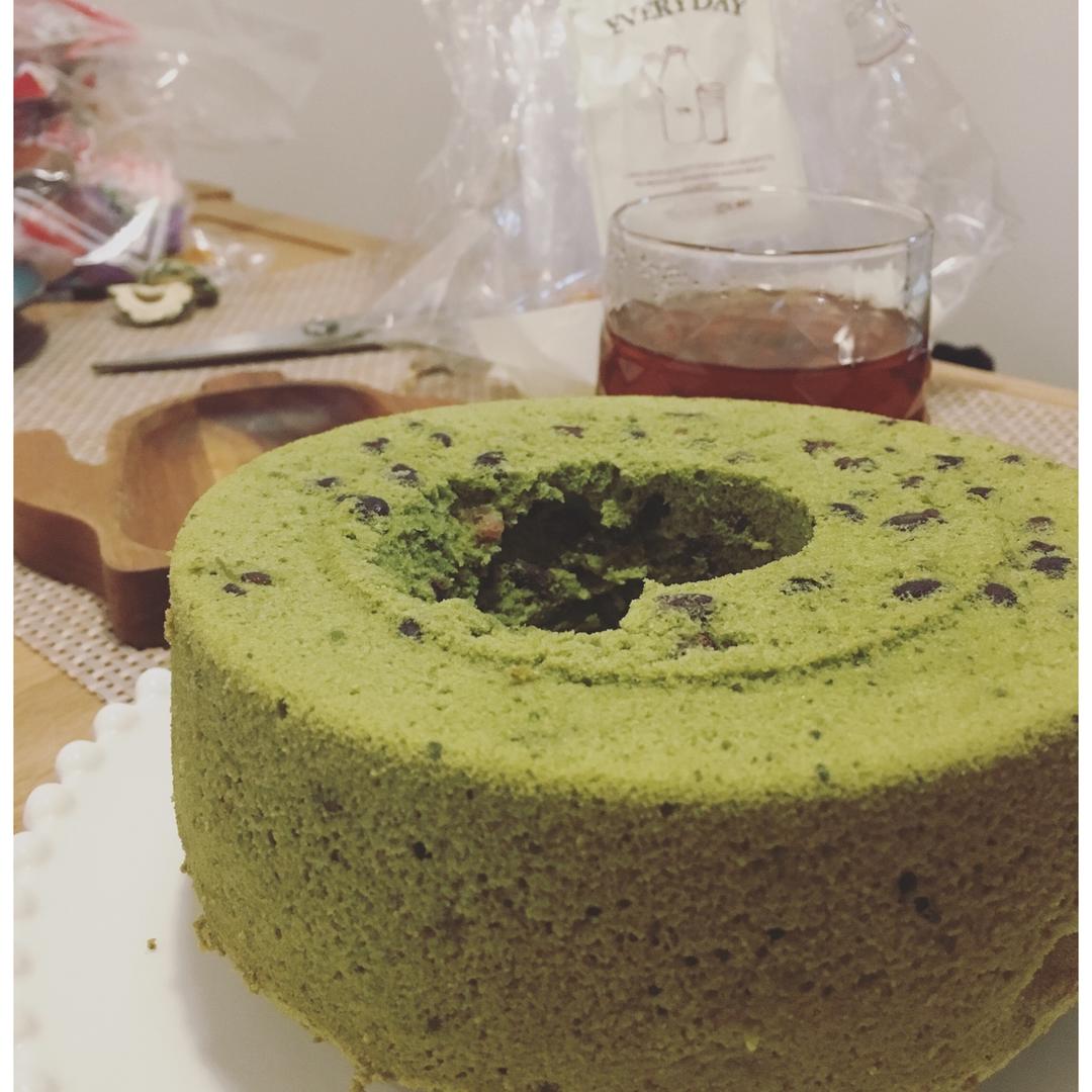 青井老师の抹茶戚风（17cm或18cm中空模）