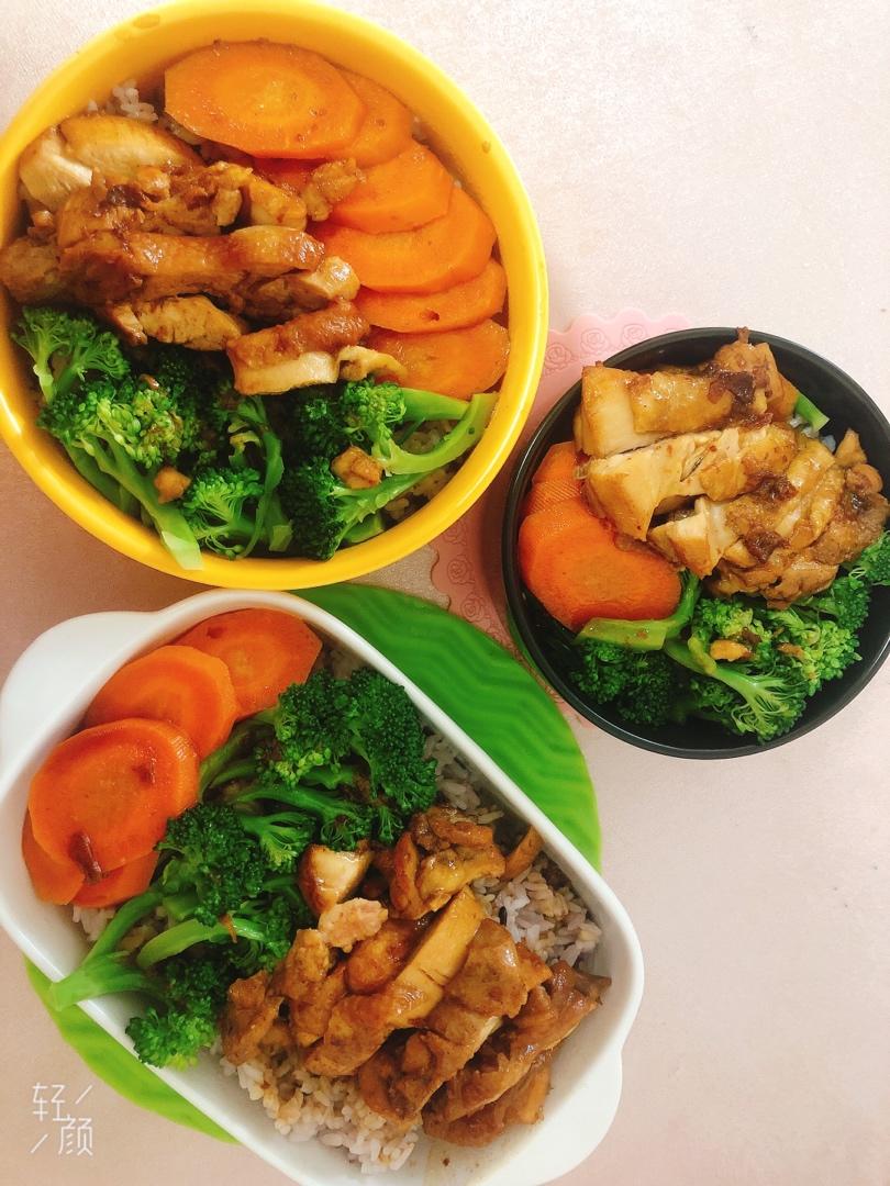 照烧鸡腿饭