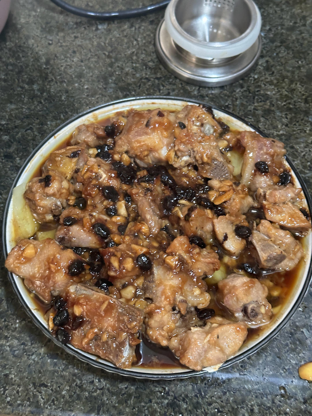 蒜蓉豆豉蒸排骨