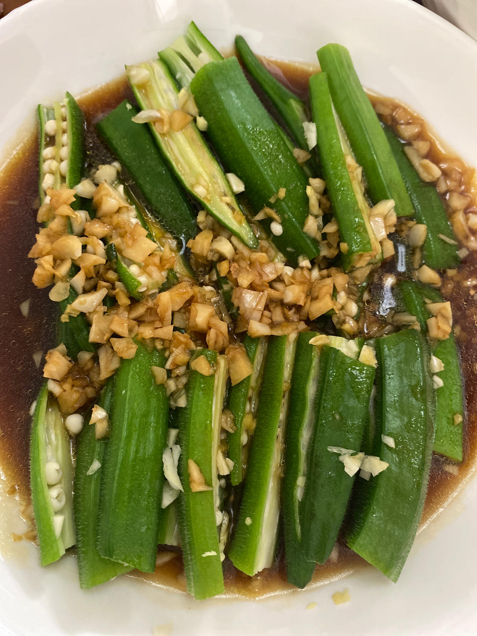 ‼️从此爱上秋葵‼️
白灼秋葵