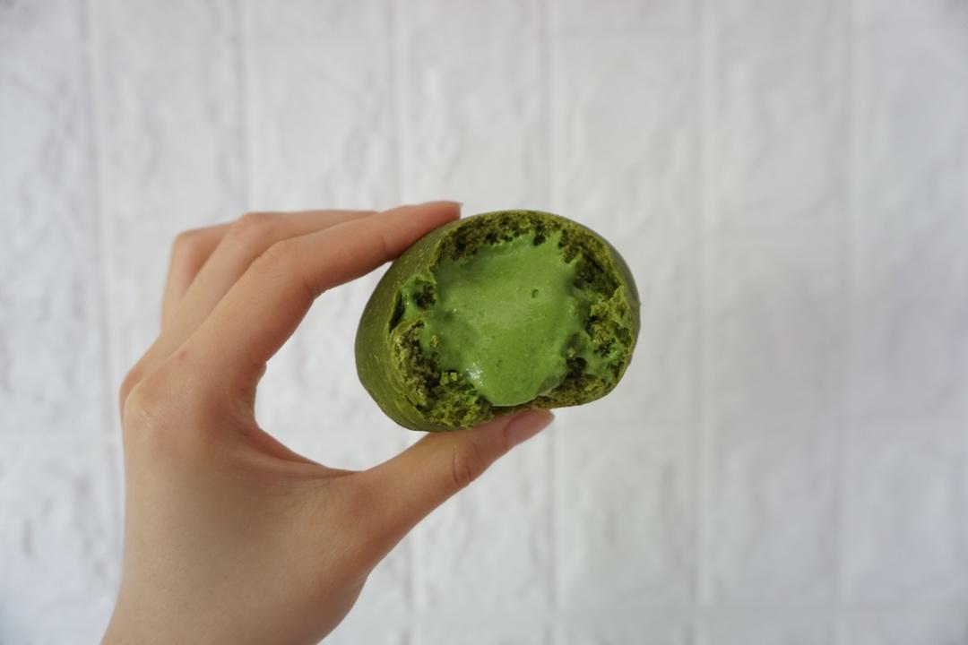 抹茶冰心小面包