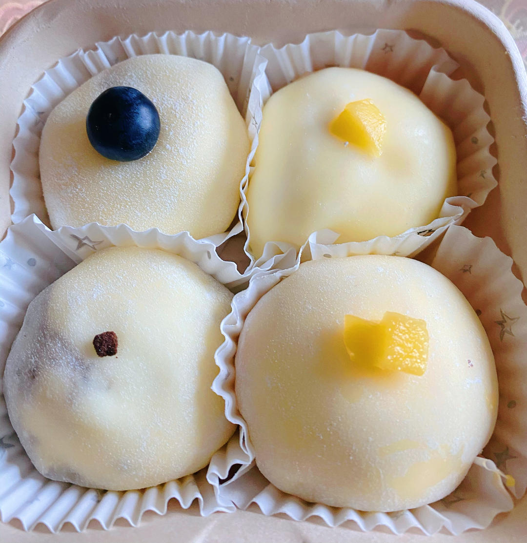 腹黑白胖子——奥利奥雪媚娘