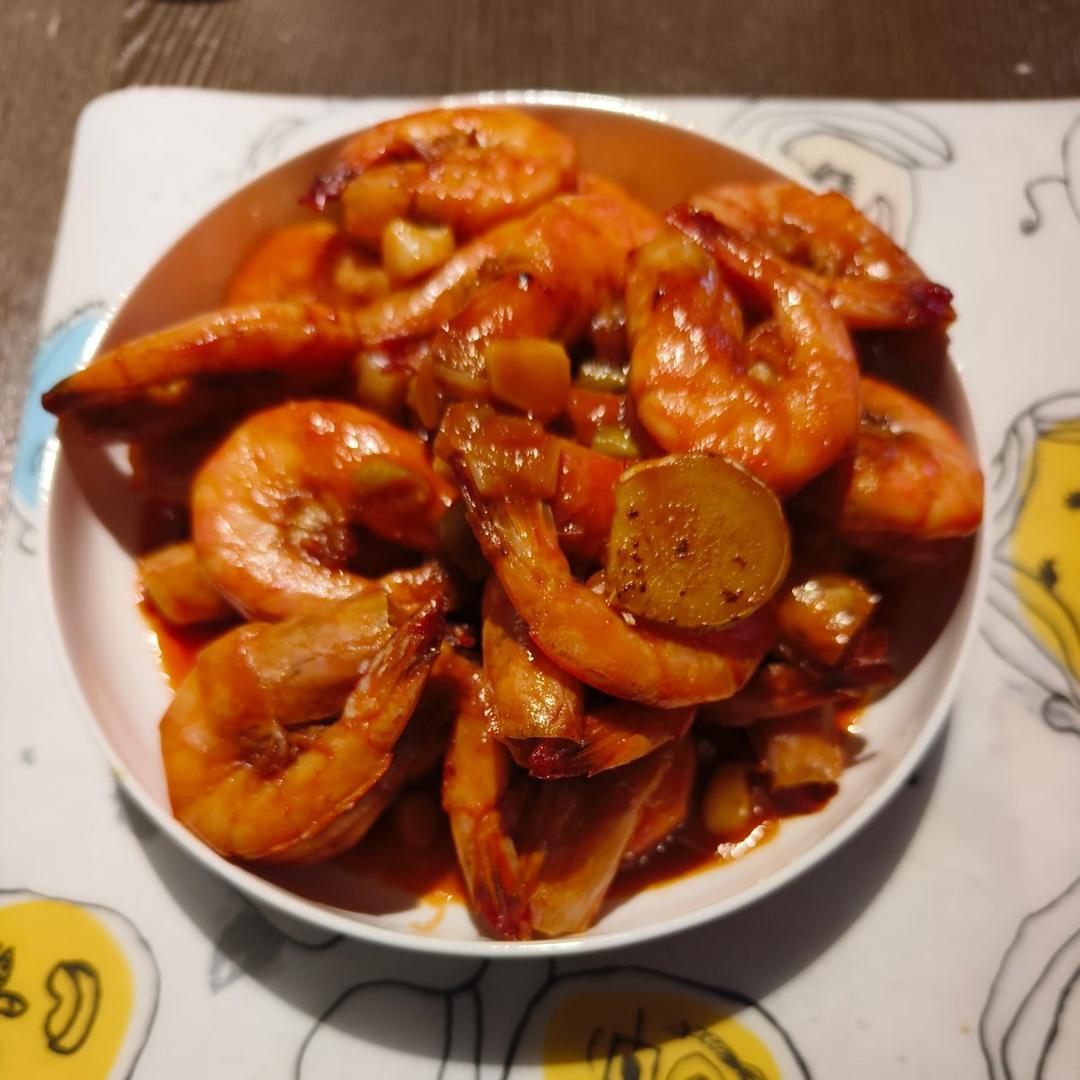 油焖大虾