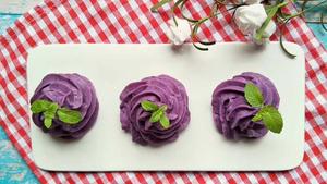 香甜紫薯泥的做法 步骤4