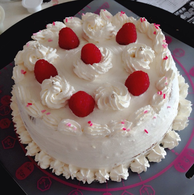 日本吃货香nina做的生日蛋糕