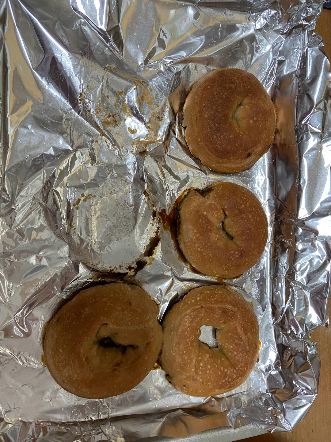玫瑰乳酪贝果「黑糖玫瑰贝果」