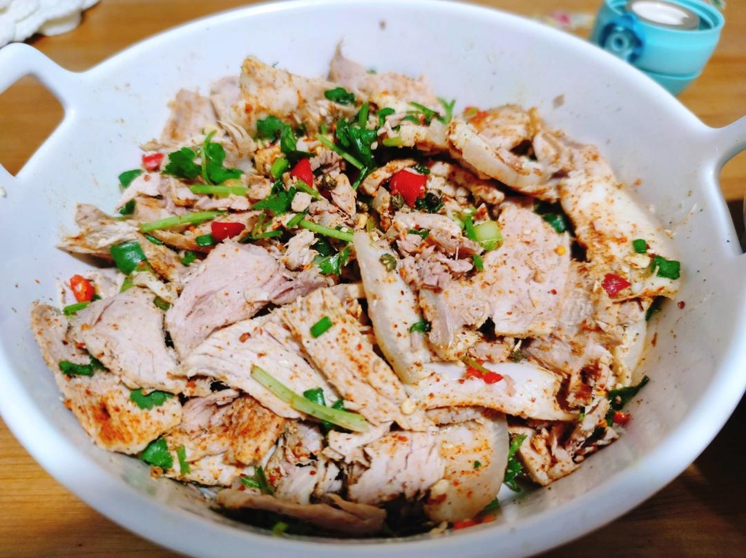 下饭菜「干拌麻辣肉片」