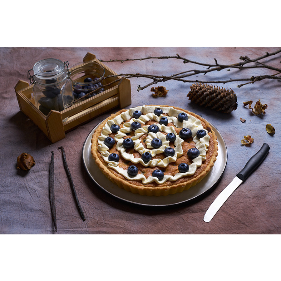 蓝莓塔 杏仁奶油馅（视频菜谱）