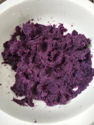 紫薯花样馒头的做法 步骤1